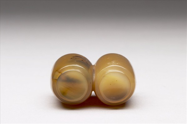 瑪瑙雙連瓶鼻煙壺