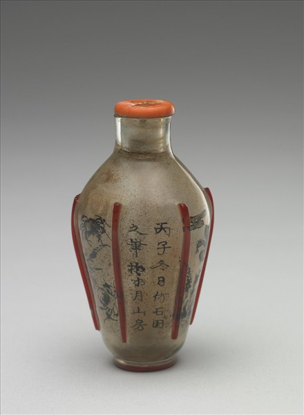 玻璃內繪鼻煙壺