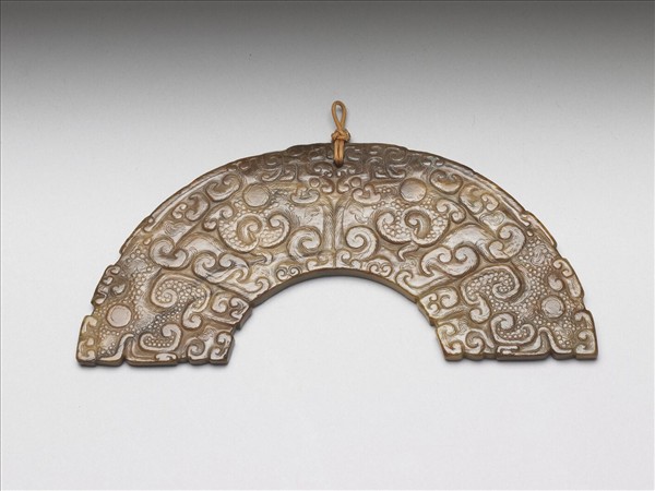 玉獸面紋璜