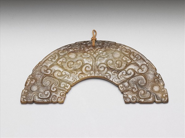 玉獸面紋璜
