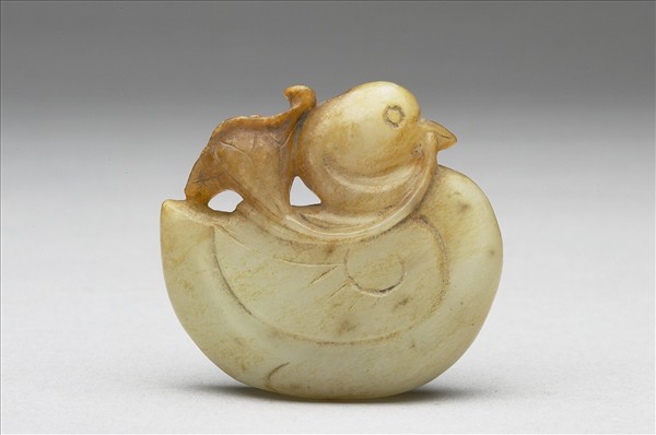 玉鵝形佩