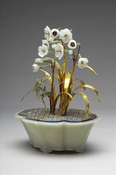 金葉玉卉水仙盆景