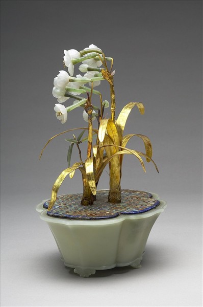 金葉玉卉水仙盆景