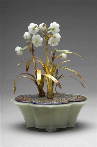 金葉玉卉水仙盆景