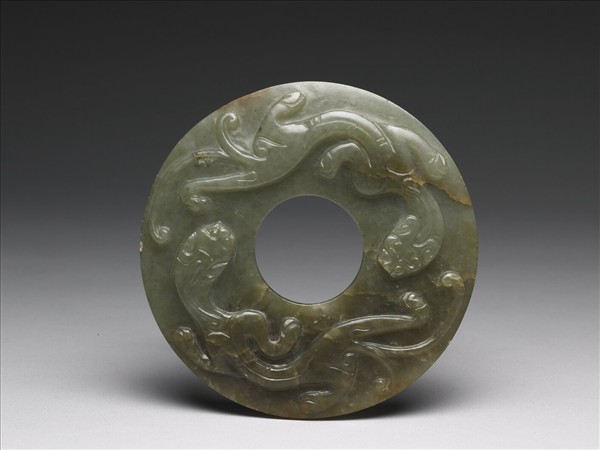 玉螭紋璧