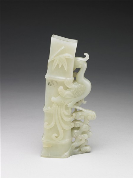 玉鳴鳳在竹花插