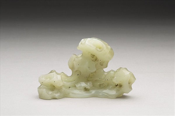 玉太湖石形陳設