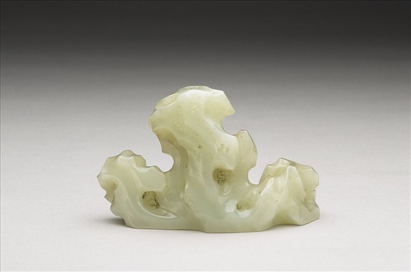 玉太湖石形陳設