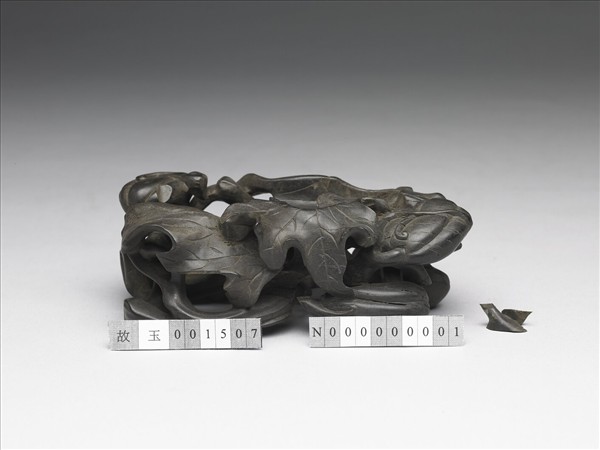 紫檀雕花果木座