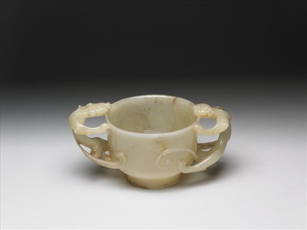 玉雙耳杯