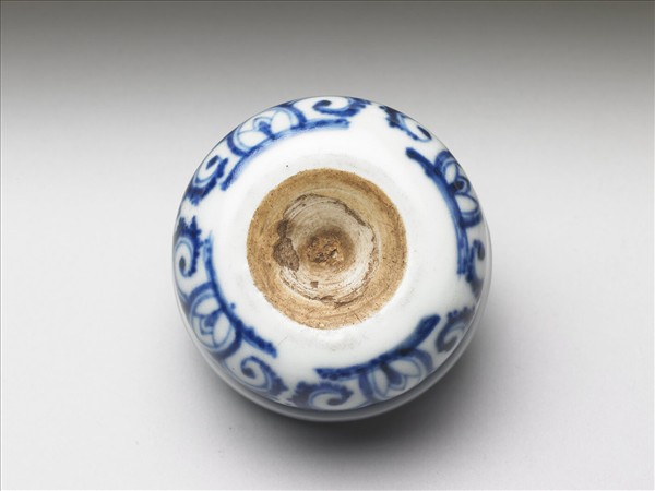 青花軸頭罐