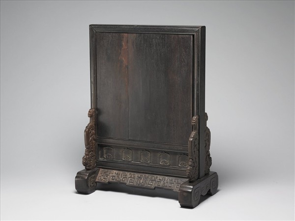 雲紋插屏式木架