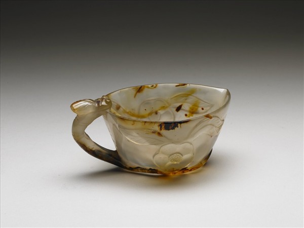瑪瑙單耳杯