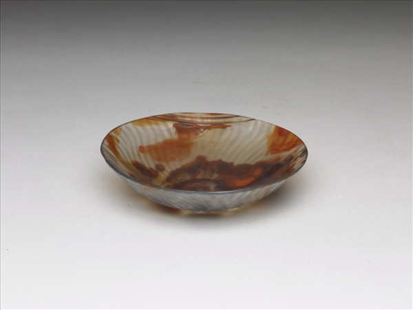 瑪瑙扭絲紋碟