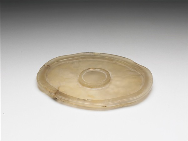 瑪瑙海棠式杯盤