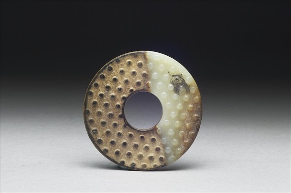 幾何紋及乳丁紋玉璧