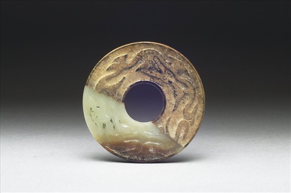 幾何紋及乳丁紋玉璧