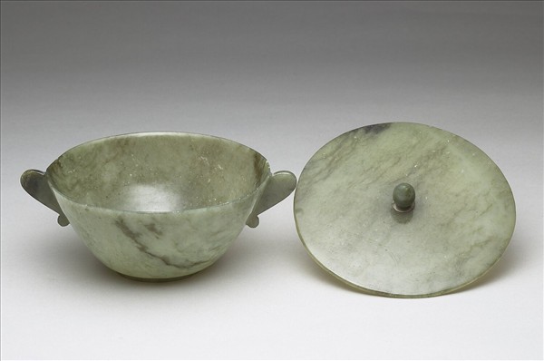 玉雙柄碗
