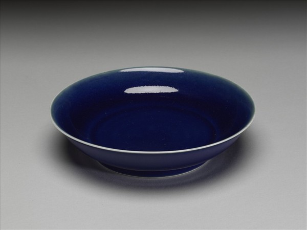霽青釉盤