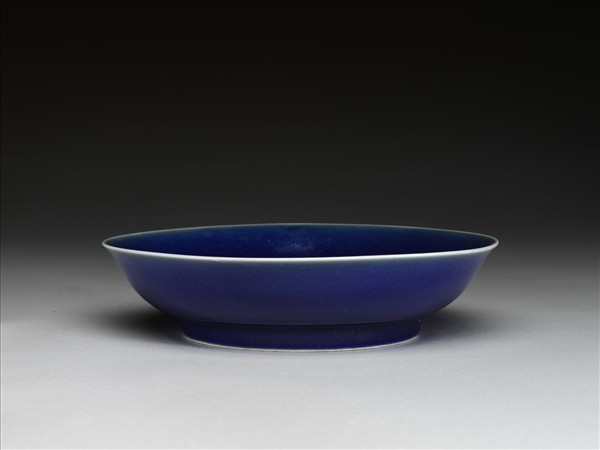 霽青釉盤