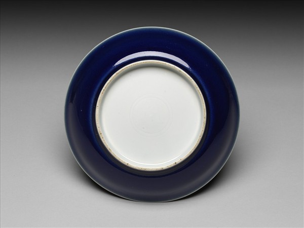 霽青釉盤
