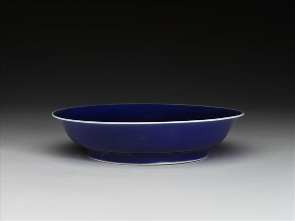 霽青釉盤