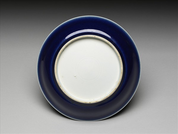霽青釉盤
