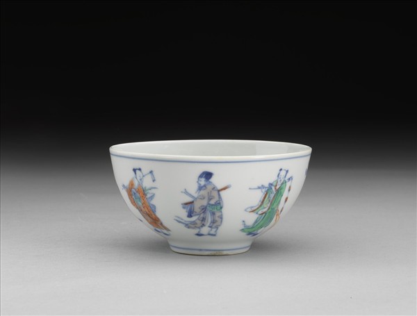 五彩八仙慶壽鍾