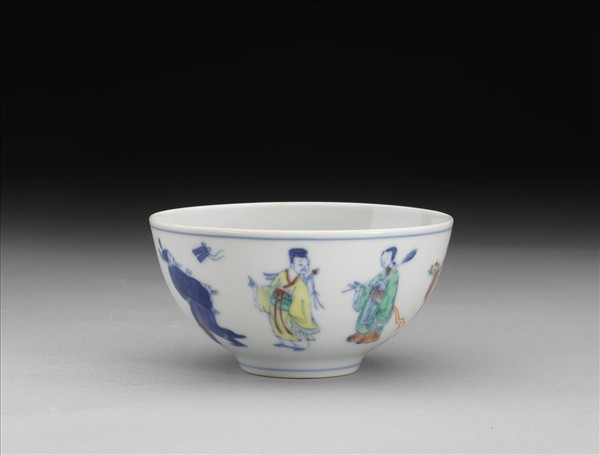 五彩八仙慶壽鍾