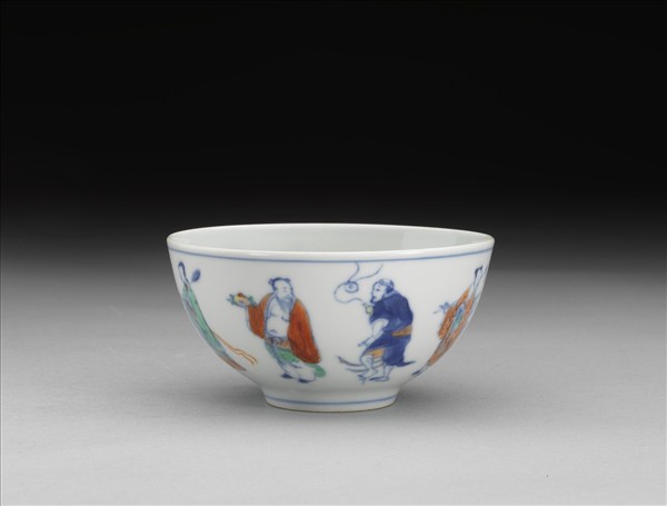 五彩八仙慶壽鍾