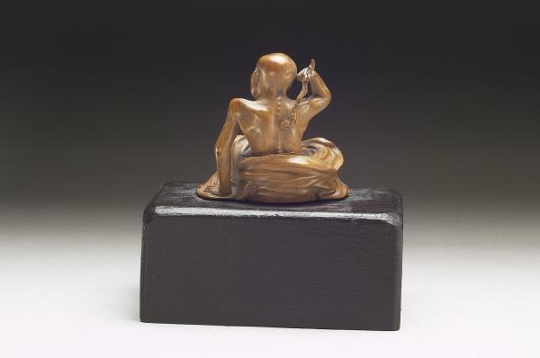 黃楊木雕搔背羅漢