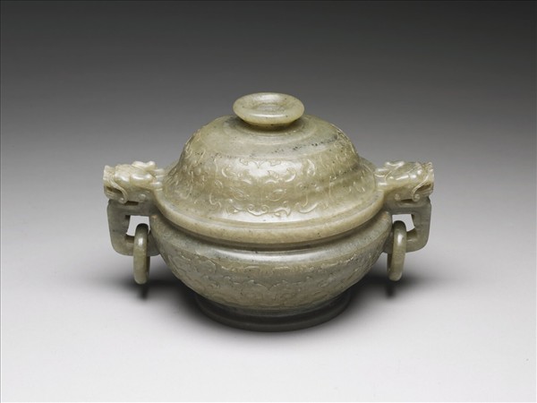 玉獸面紋爐