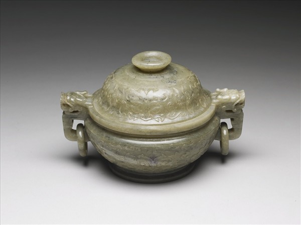 玉獸面紋爐