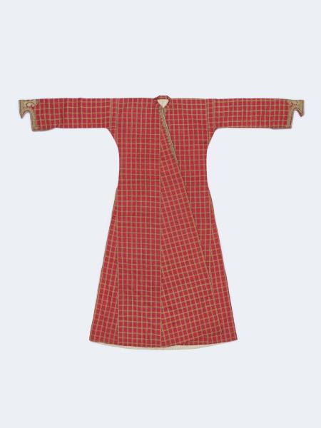 土耳其 紅地金線剌繡外袍