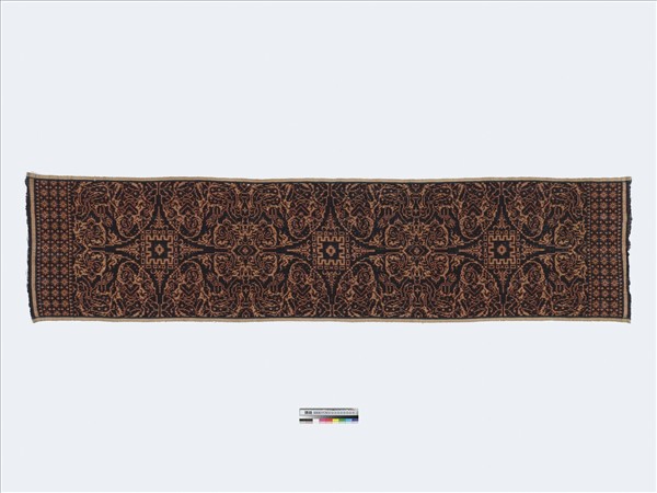 印尼 人物幾何紋禮儀用布