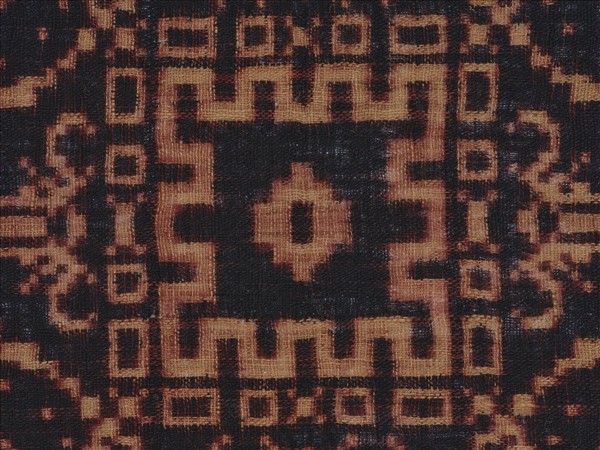 印尼 人物幾何紋禮儀用布