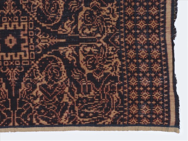 印尼 人物幾何紋禮儀用布