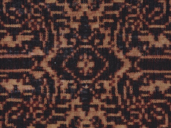 印尼 人物幾何紋禮儀用布