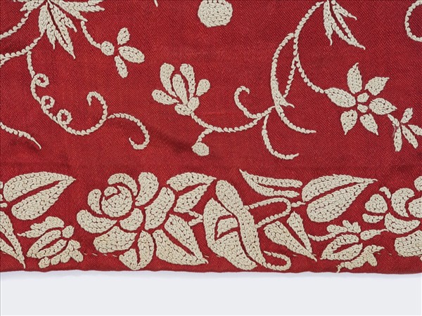 印度 刺繡絲質上衣