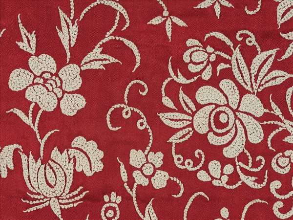 印度 刺繡絲質上衣