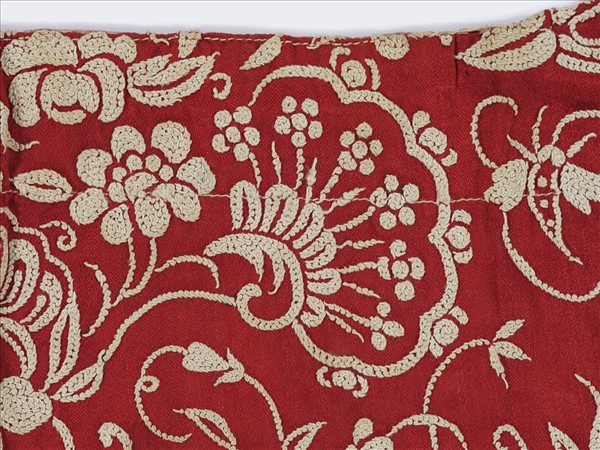 印度 刺繡絲質上衣