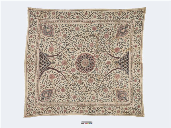 印度 生命之樹繪染布