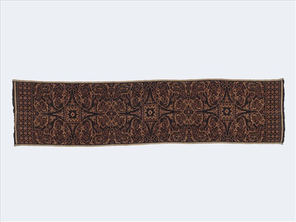 印尼 人物幾何紋禮儀用布