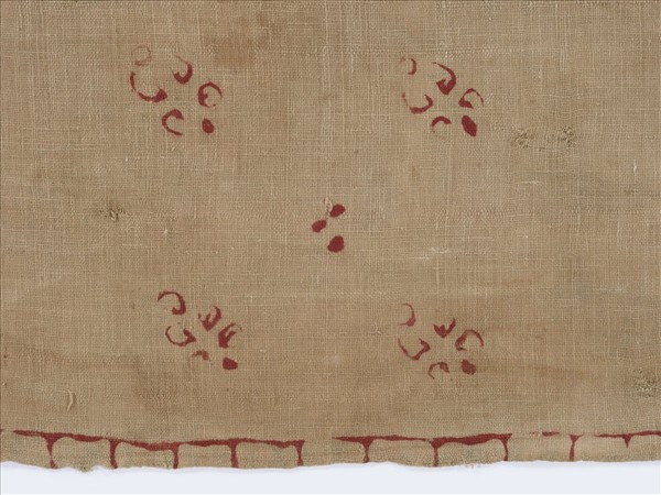 印度 外銷印尼繪染掛布