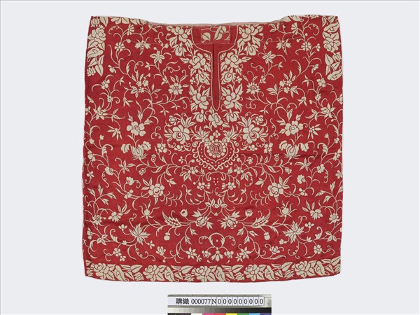 印度 刺繡絲質上衣