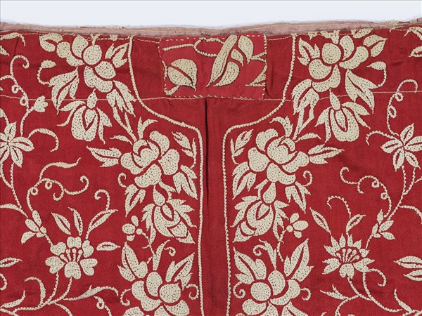 印度 刺繡絲質上衣