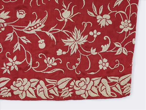 印度 刺繡絲質上衣