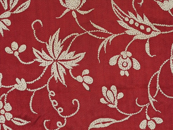 印度 刺繡絲質上衣