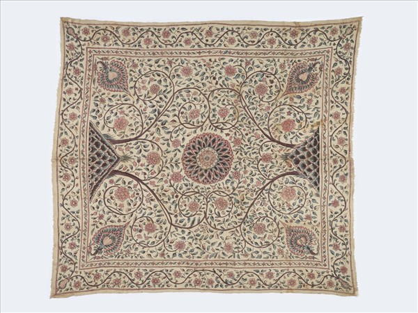 印度 生命之樹繪染布