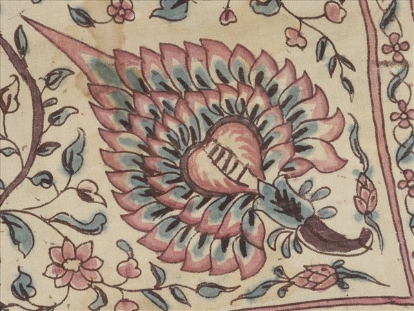 印度 生命之樹繪染布